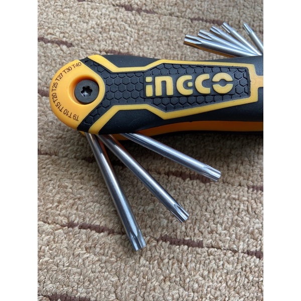 Bộ 8 chìa lục giác bông INGCO HHK14083