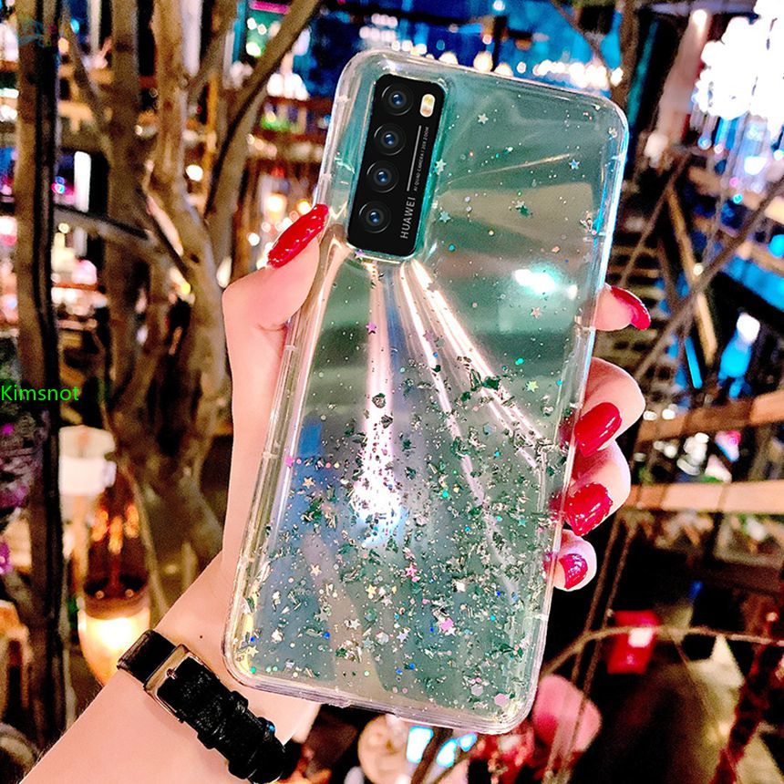 Glitter Starry Sky Series Case OPPO A52 A92 A92s A31 2020 A9 A5 2020 F15 Reno 3 A1K F11 Pro A5s A3s Jelly Meteor Transparent Soft case