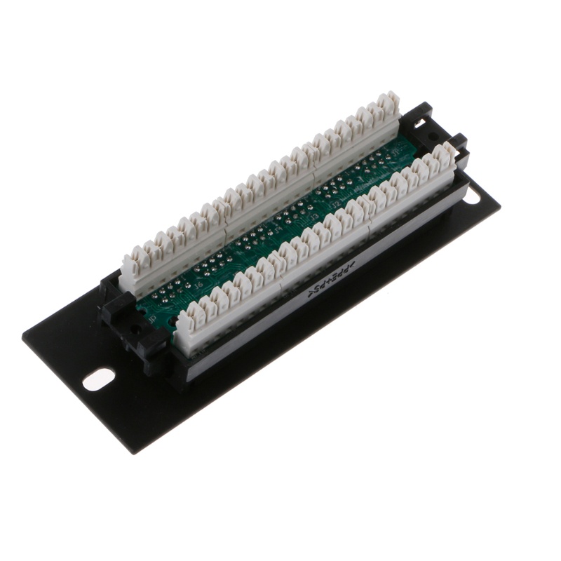Bảng Điều Khiển 6 Cổng CAT5e Hỗ Trợ Lưng CAT5e Cho w Coded T568A B Dây Cáp RJ45