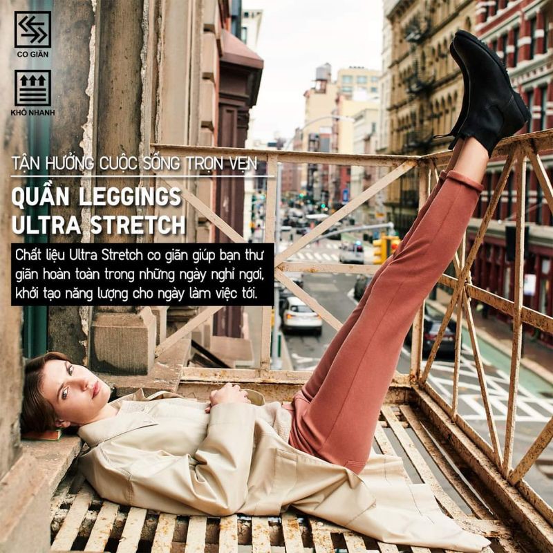 (UNIQLO Nhật chính hãng) Quần legging ultra stretch nữ | BigBuy360 - bigbuy360.vn