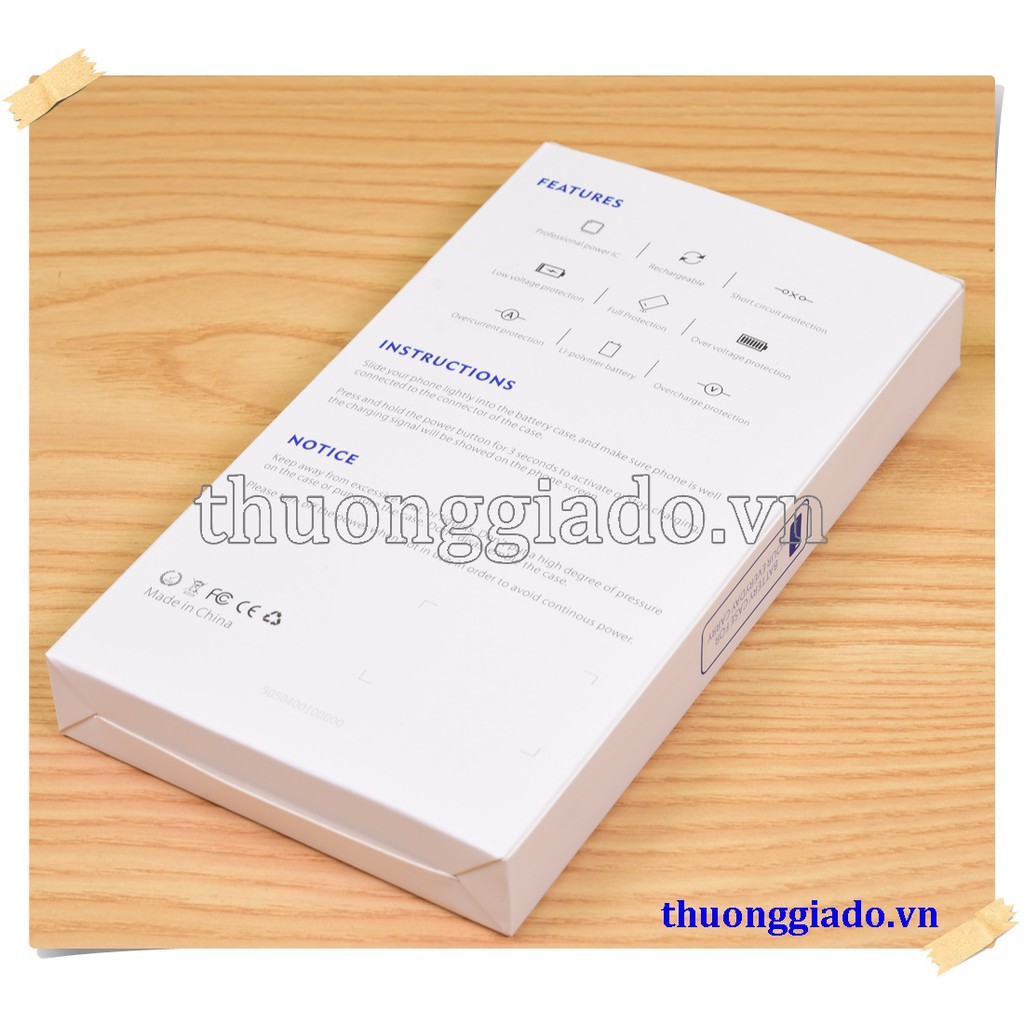 Pin sạc dự phòng iPhone 12 Mini 4700mAh kiêm ốp lưng bảo vệ