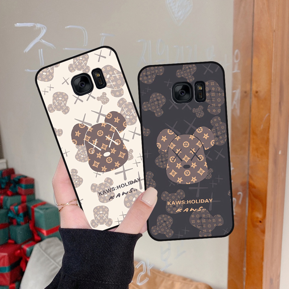 Ốp lưng Samsung S6 / S6 Edge / S7 / S7 Edge / Note 5 / Note FE  in hình họa tiết Mountain, Be@rbrick dễ thương (T13 - T1