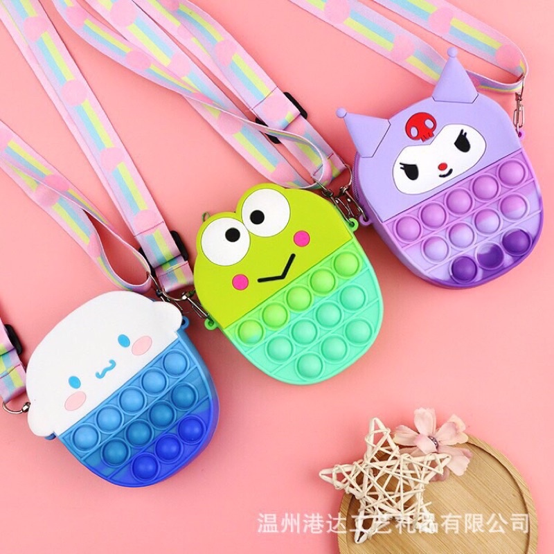 Túi Pot it cho bé nhỏ xinh xắn dễ thương, vừa để đồ vừa làm đồ chơi (ib shop chọn mẫu)
