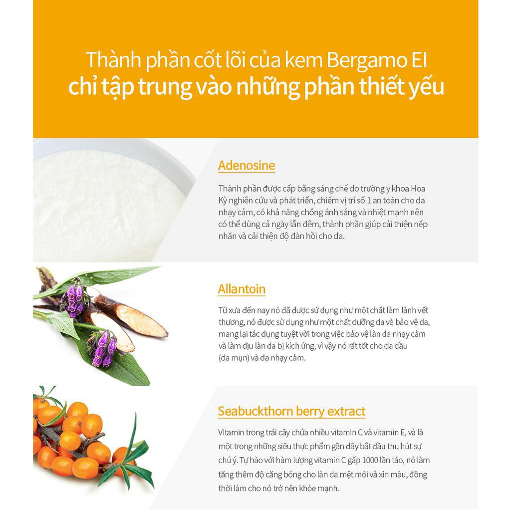 Kem Dưỡng Da Chuyên Sâu Bergamo Vitamin Essential Intensive 50g