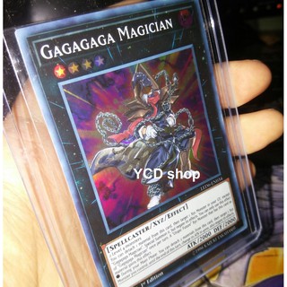 Thẻ bài yugioh chính hãng Gagagaga Magician – Super Rare