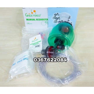 Ambu bóp bóng hỗ trợ thở cho bé và người lớn Greetmed