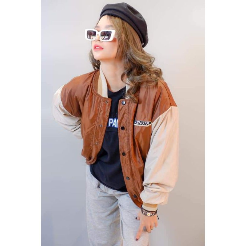 ÁO KHOÁC DÙ BOMBER BÓNG CHÀY THÊU SUMMERSWEATER FORM RỘNG | BigBuy360 - bigbuy360.vn