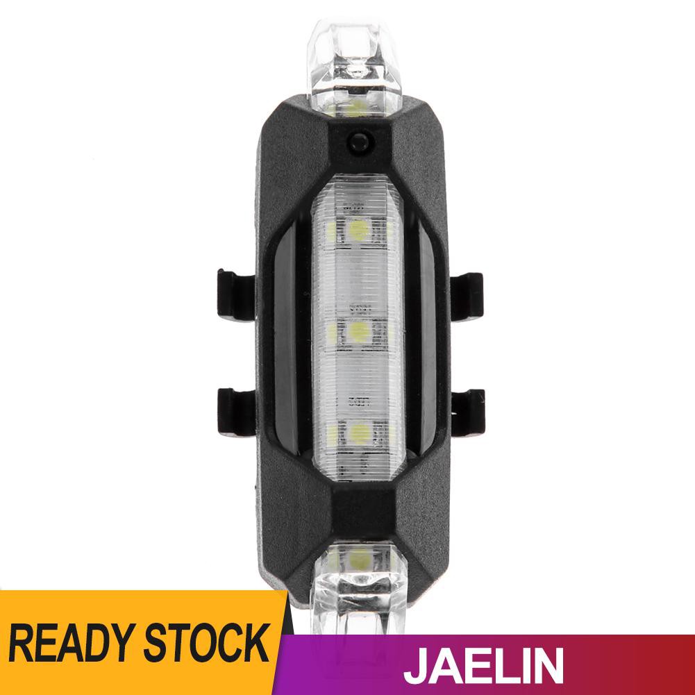 Bộ Đèn Cảnh Báo An Toàn Gắn Phía Trước Và Sau Xe Đạp Sạc Lại Được