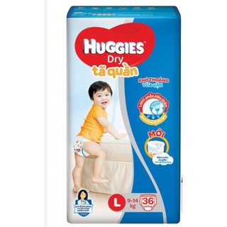 Tả Dán/Quần HUGGIES DRY SUPER JUMBO M76/L68/XL62/XXL56 BAO BÌ MỚI