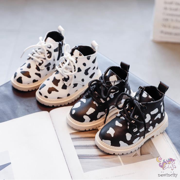 Giày bốt khóa kéo chống trượt thời trang dành cho bé
