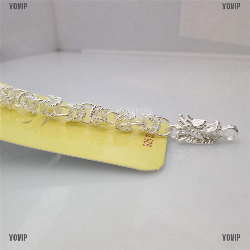 Vòng tay mạ bạc hình rồng độc đáo sang trọng cho nam