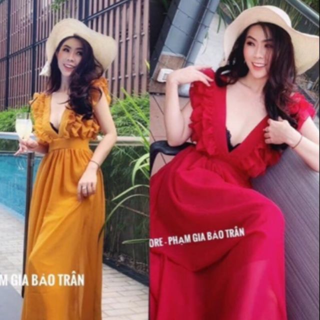 Đầm maxi von siêu đẹp