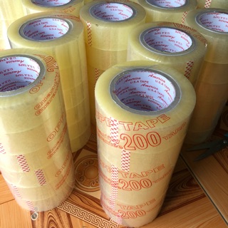 Băng keo trong dán thùng