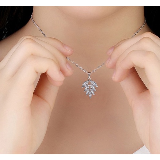 Mặt dây chuyền bạc 925 28 kiểu thời trang cho nữ tùy chọn