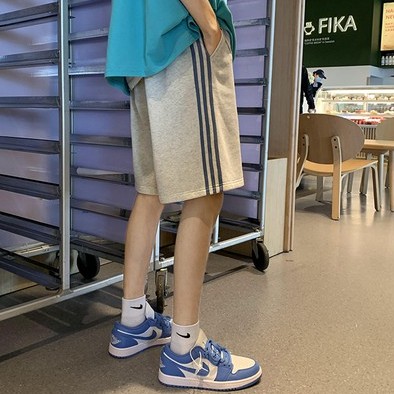 Quần short thể thao XIAOZHAINV ống rộng lưng cao thời trang mùa hè năng động cho nam và nữ