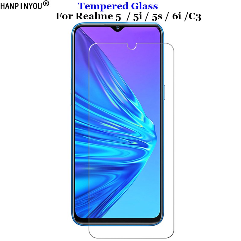 Miếng Dán Kính Cường Lực Cho Realme 5i, Realme 5, Realme 5 Pro, Realme 3, Realme 3 Pro, Realme C3 Dán Màn Hình Realme