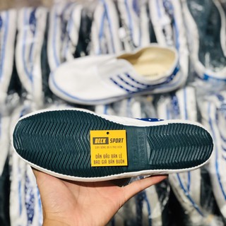 Giày Bata Tàu Warrior WK74 Đế Đen Không Dây