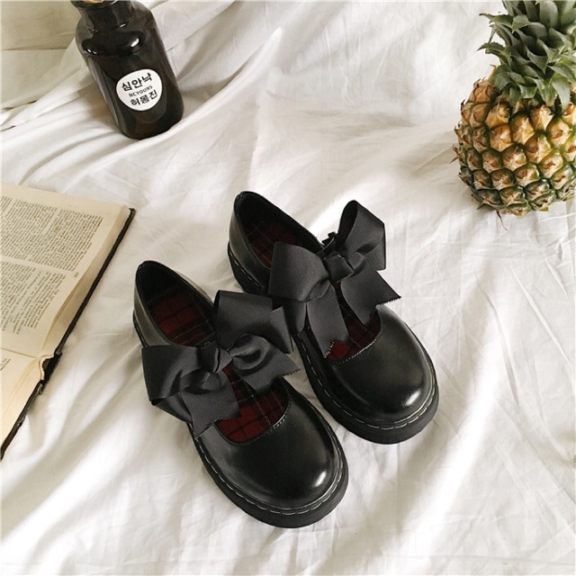 [order] giày búp bê thắt nơ lolita