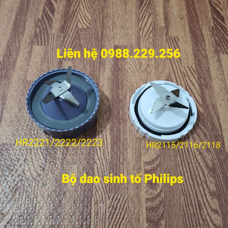 Bộ dao máy xay sinh tố Philips HR2221 HR2222 HR2223 HR2115 HR2116 HR2118 HR2061 HR2067 HR2068