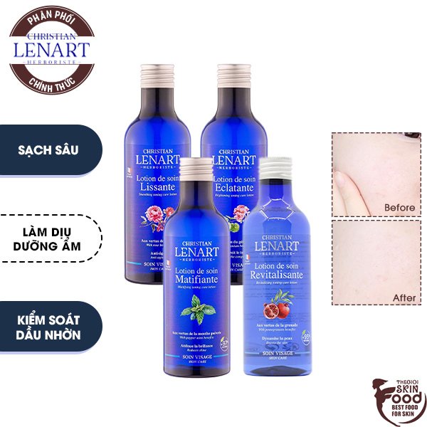 Nước Hoa Hồng Christian Lenart Brightening Toning Care Lotion 200ml