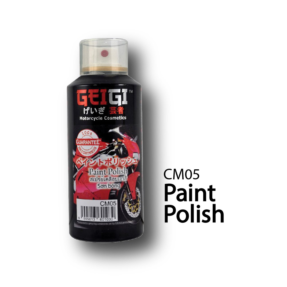 Chai xịt đánh bóng sơn Samurai Geigi Paint Polish CM05