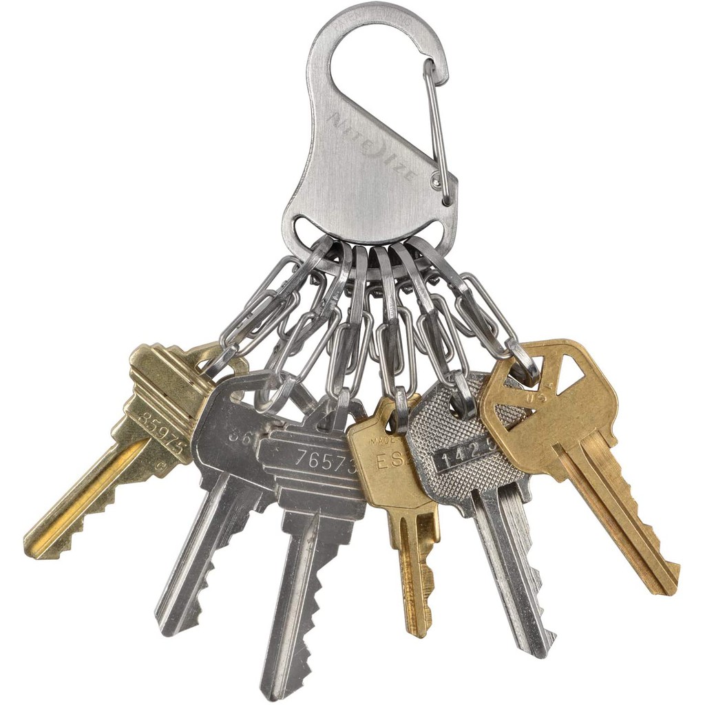 Bộ móc khóa Nite Ize keyrack steel
