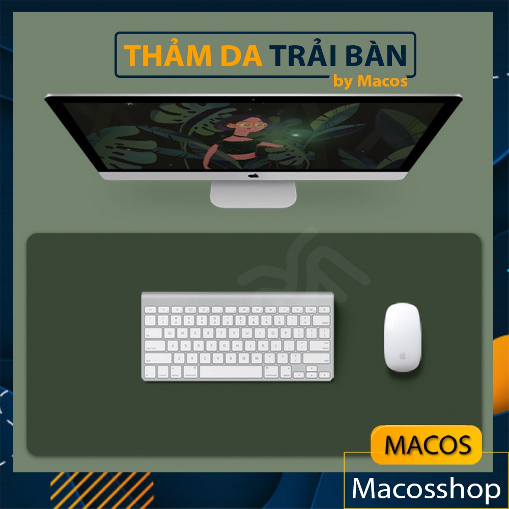 Thảm da trải bàn làm việc Deskpad (Upgraded) - Lót chuột mouse pad tấm lót bàn di chuột máy tính (AL01)