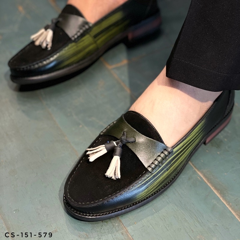 Giày Loafer Patina nam - ✅ Bảo hành nổ da bong đế 1 nămCS-151
