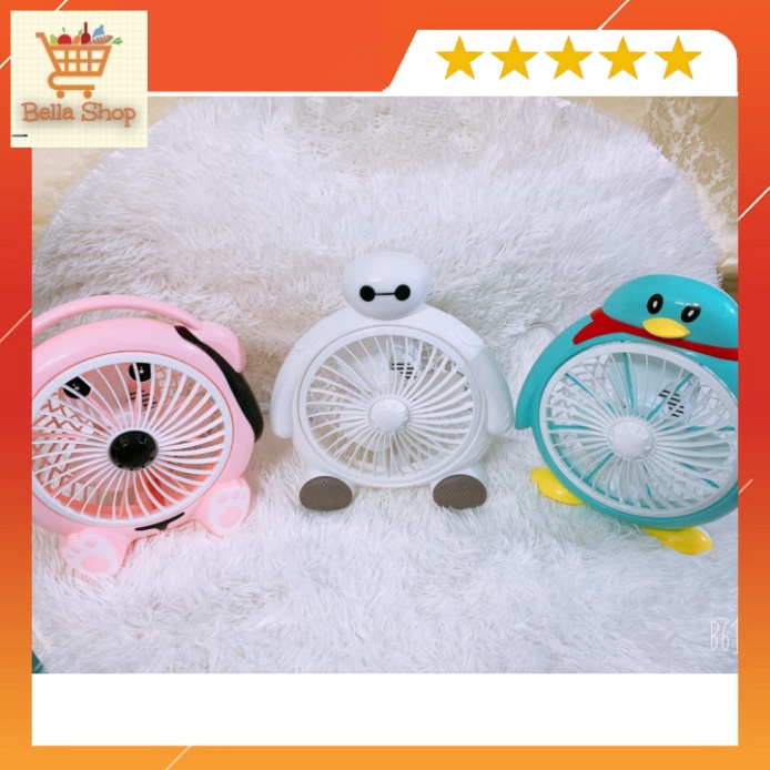 [NEW] QUẠT ĐỂ BÀN MINI HÌNH THÚ NGỘ NGHĨNH,CUTE THẬT ĐÁNG YÊU.