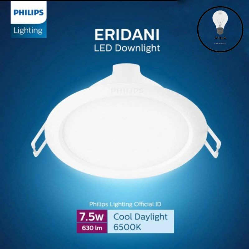 Philips Đèn Led Trần 7.5w 6inch 59263 Eridani 7.5 Wat W D150 Trang Trí Phòng Ngủ