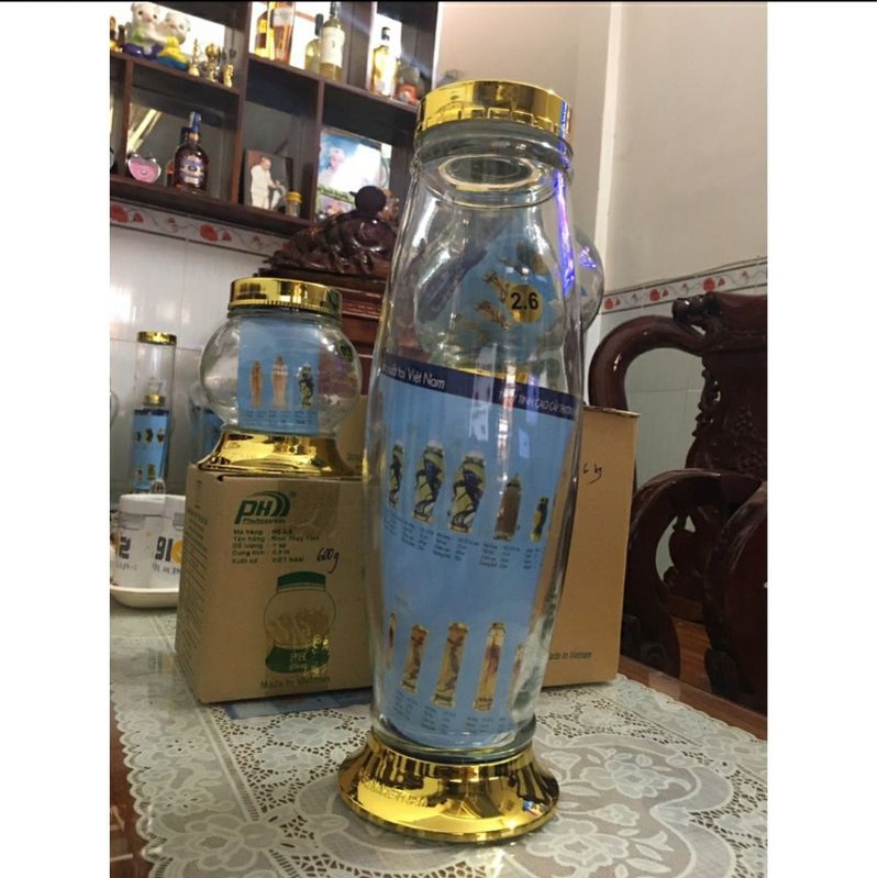 Bình ngâm rượu thủy tinh cao cấp Phú Hòa 2.6 lít