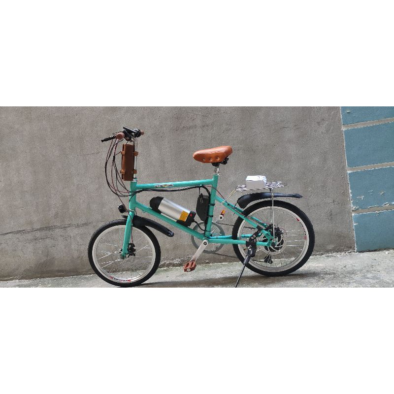 Xe đạp điện, xe đạp trợ lực điện, xe đạp hybrid kiểu dáng Nhật Bản, bánh 20 inch 36volt 350w gọn nhẹ độc lạ