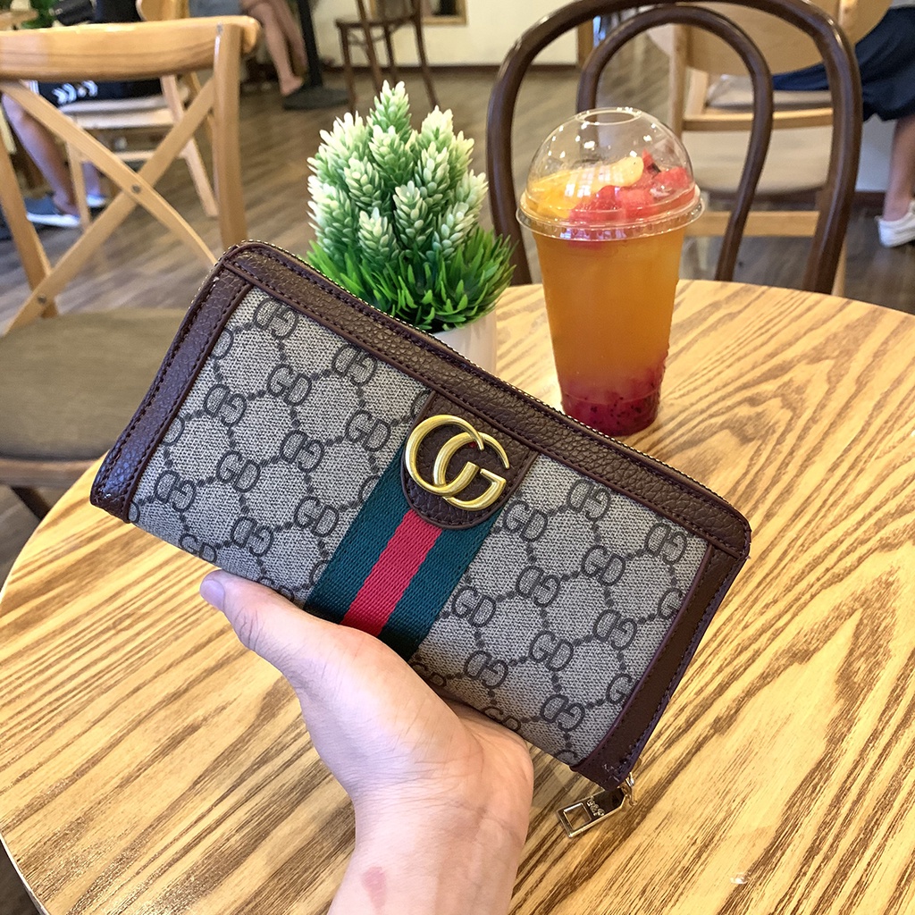 Ví nữ dài cầm tay nhiều ngăn ví nữ giá rẻ  đi chơi thời trang hàn quốc Samsora store KN2527