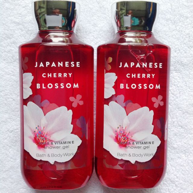 Gel tắm và Kem dưỡng thể Bath & BodyWork hương Japanese Cherry Blossom