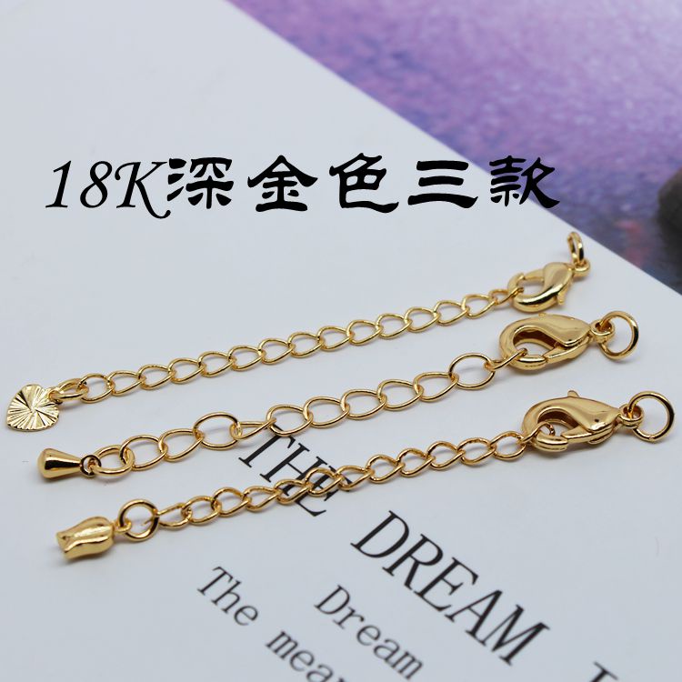 hạt charm charm dây chuyền Móc Càng Cua Mạ Vàng 18K Dùng Làm Trang Sức Thủ Công