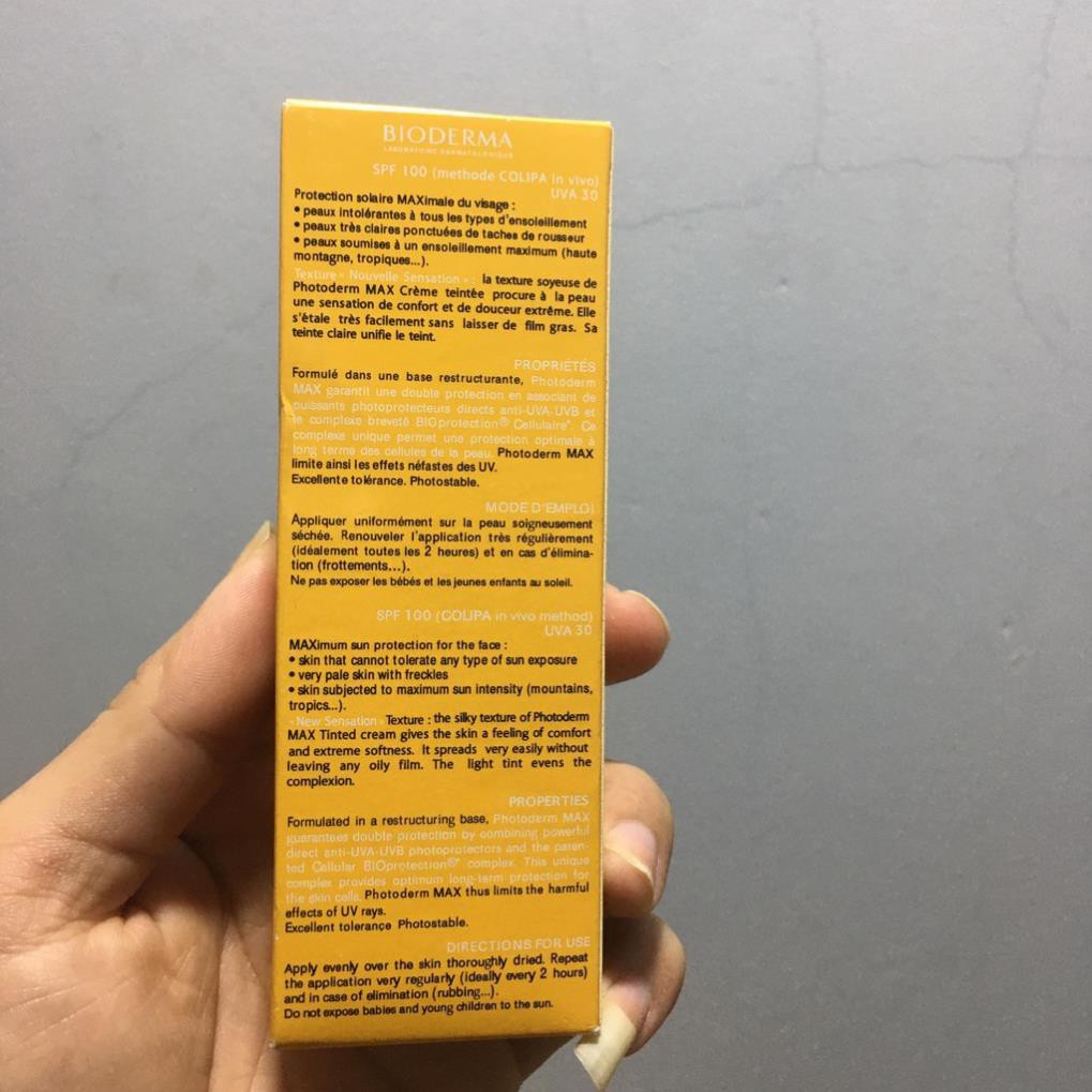 Kem chống nắng Bioderma Photoderm Max Aqua Fluide SPF 100+ | BigBuy360 - bigbuy360.vn