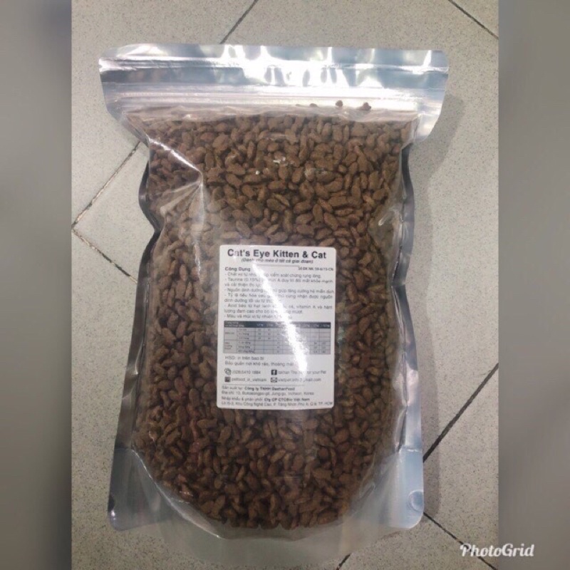 Thức ăn cho mèo cateye 1kg