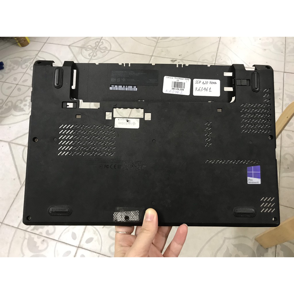 Xác linh kiện bóc máy Laptop Thinkpad X240 mặt A, Mặt C, Mặt D,bản lề