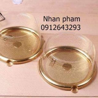 Hộp nhựa đế vàng( 100 cái)