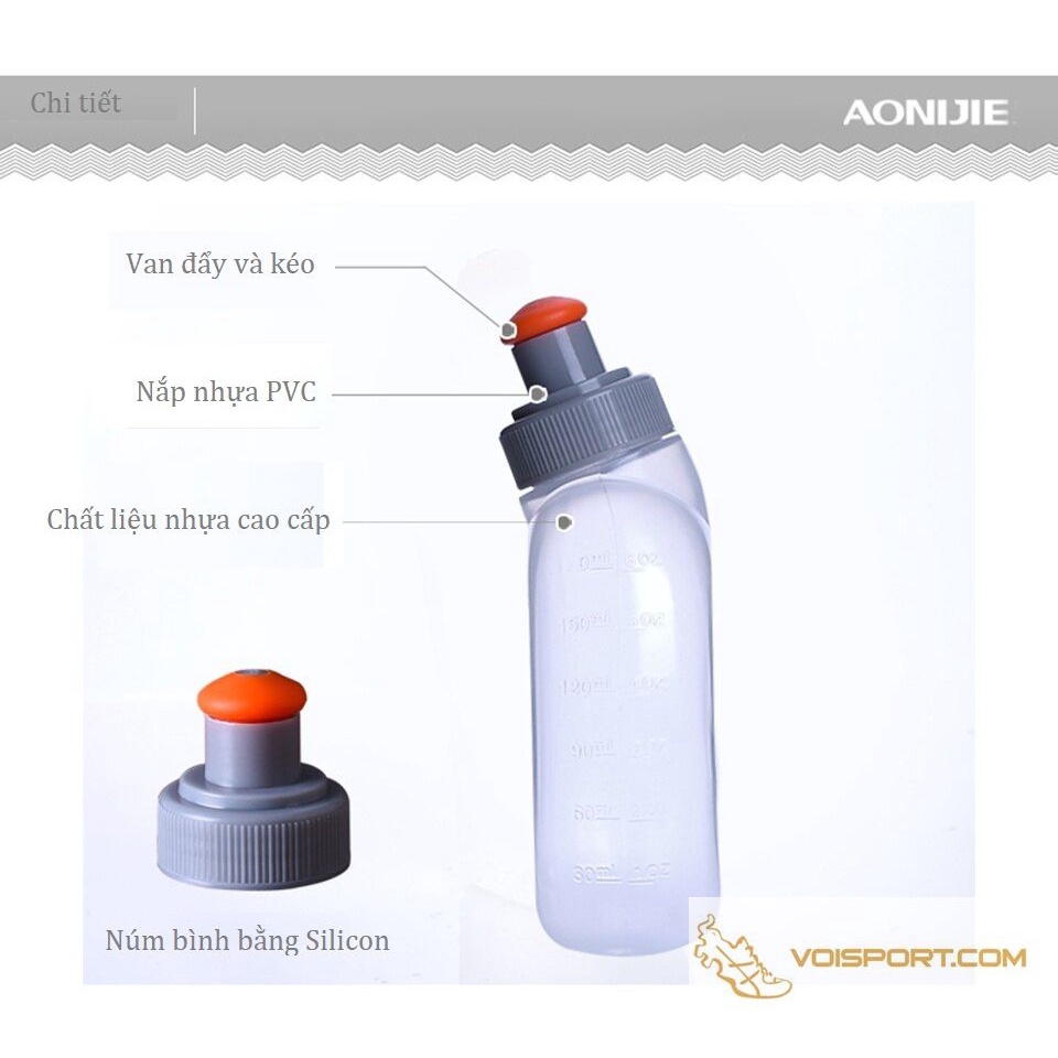 Bình nước đai chạy bộ Aonijie SD05 170ml