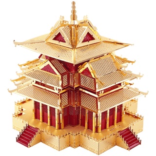 📌 Mô hình lắp ghép kim loại 3d Tháp Canh Tử Cấm Thành
