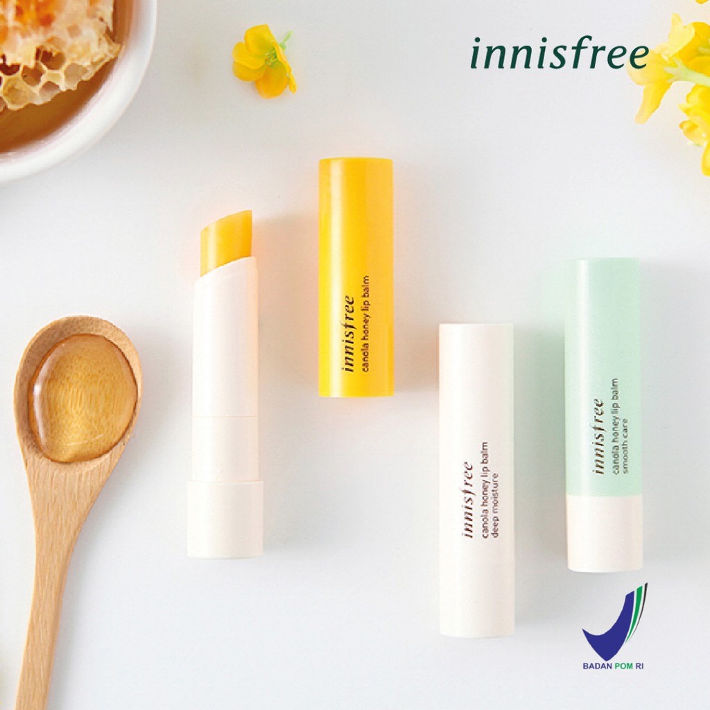 (hàng Mới Về) Son Dưỡng Môi Chiết Xuất Mật Ong Innisfree 3.5g