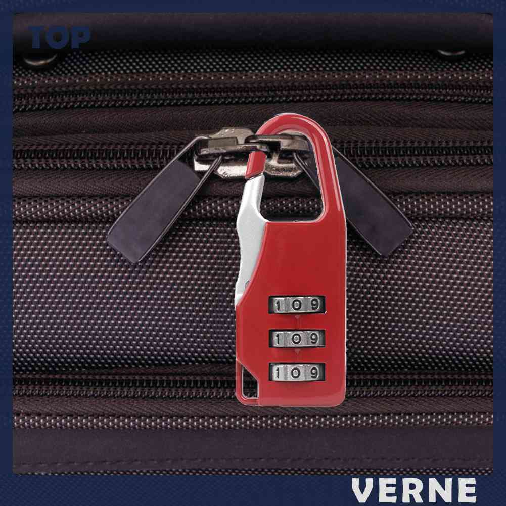 Ổ Khóa Hành Lý Mini 3 Chữ Số VERNE