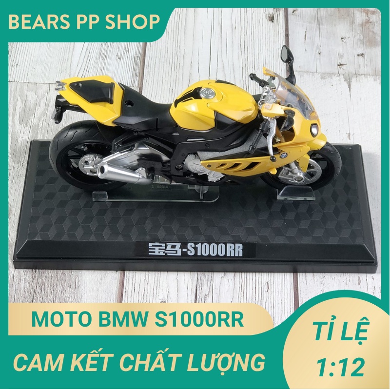 Mô hình moto BMW S1000RR tỉ lệ 1:12 - Thiết kế như bản gốc