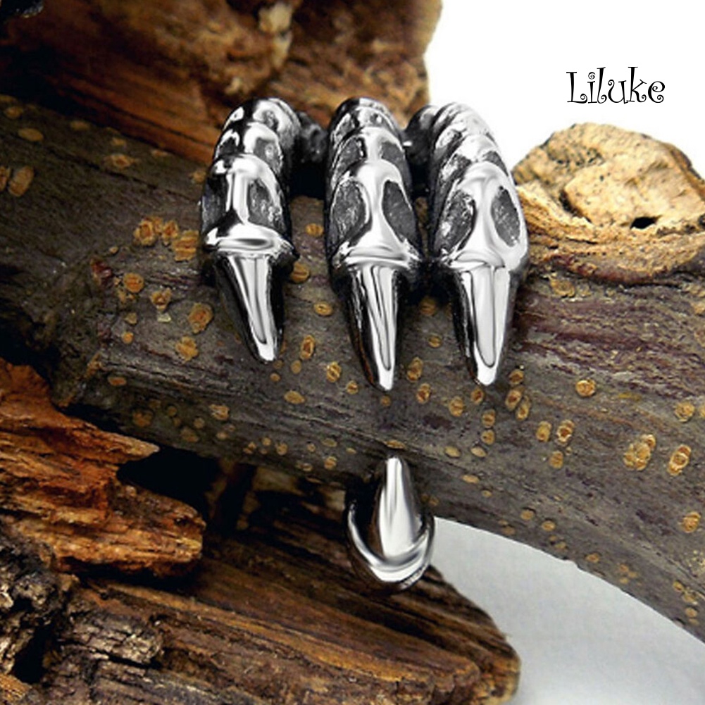 Nhẫn Hợp Kim Mạ Vàng Trang Trí Hình Móng Vuốt Đại Bàng Cổ Điển Cho Nữ