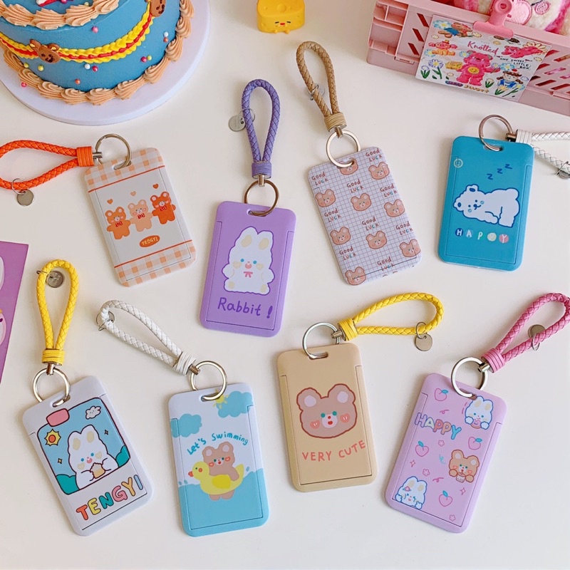 Bao đựng thẻ sinh viên, học sinh nhiều mẫu dễ thương phong cách Hàn Quốc - Ella Shop