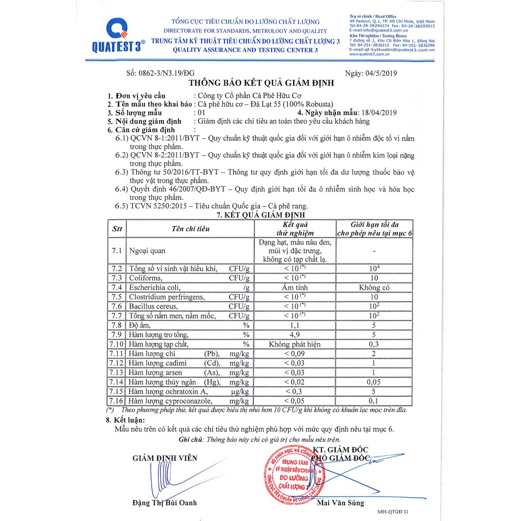 Cà phê hữu cơ thải độc, Cafe rang xay Gerson Enema dạng bột Cao Cấp / Tiêu Chuẩn của thương hiệu Organic Coffee JSC | BigBuy360 - bigbuy360.vn