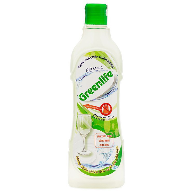 Nước Rửa Chén Sinh Học Greenlife