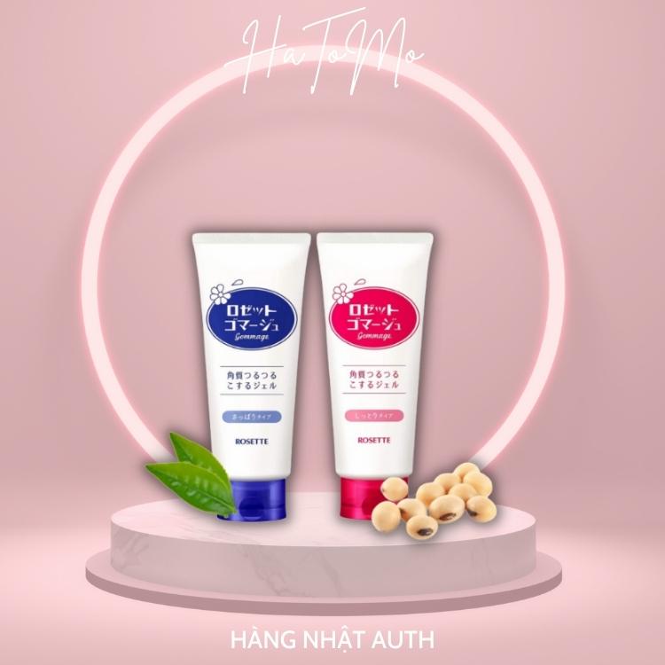 Tẩy da chết Rosette Peeling Gel 120g Nhật Bản Gel tẩy tế bào chết hàng Nhật
