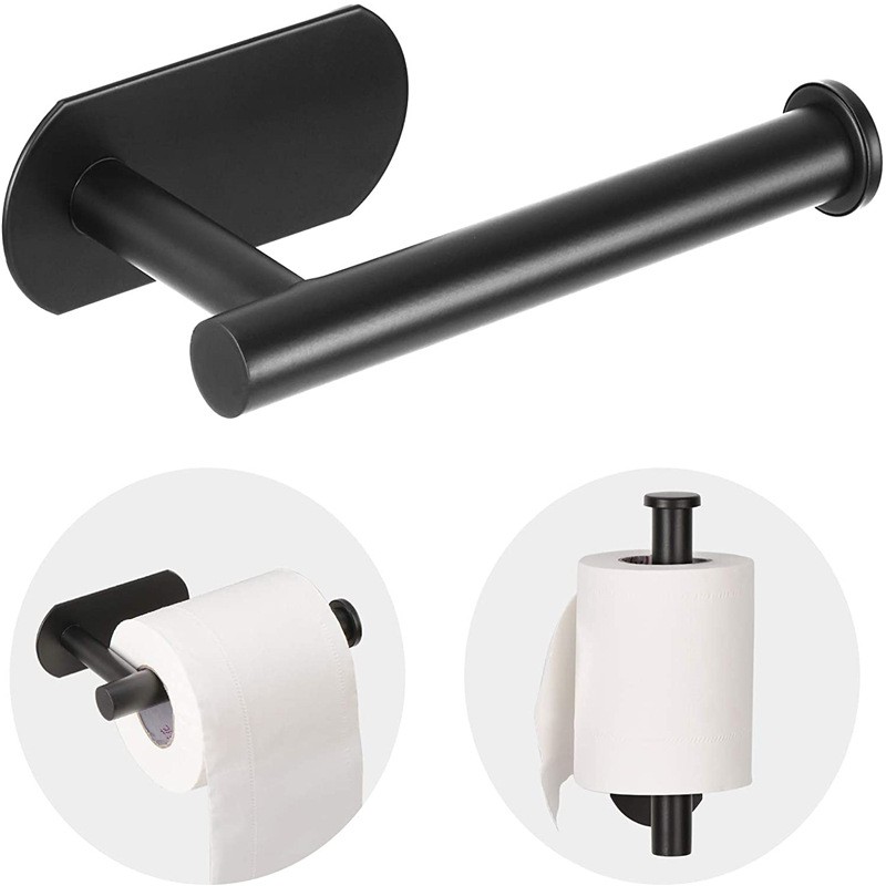 Móc Inox Treo Giấy Vệ Sinh, Cuộn Giấy Trong Toilet Cao Cấp, Giá Dán Tường Treo Đồ Đa Năng. Kingler 4075